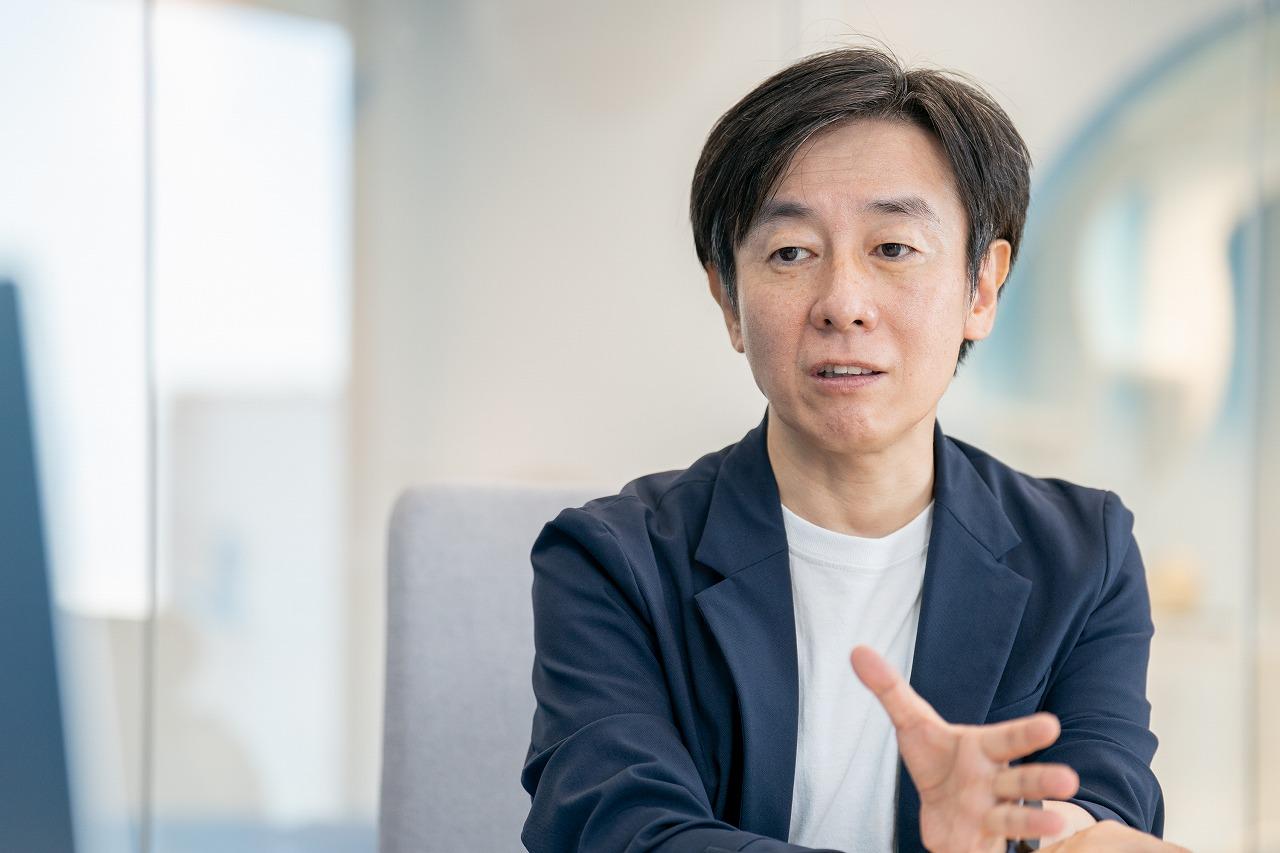 フィロソフィについて語る青野さん