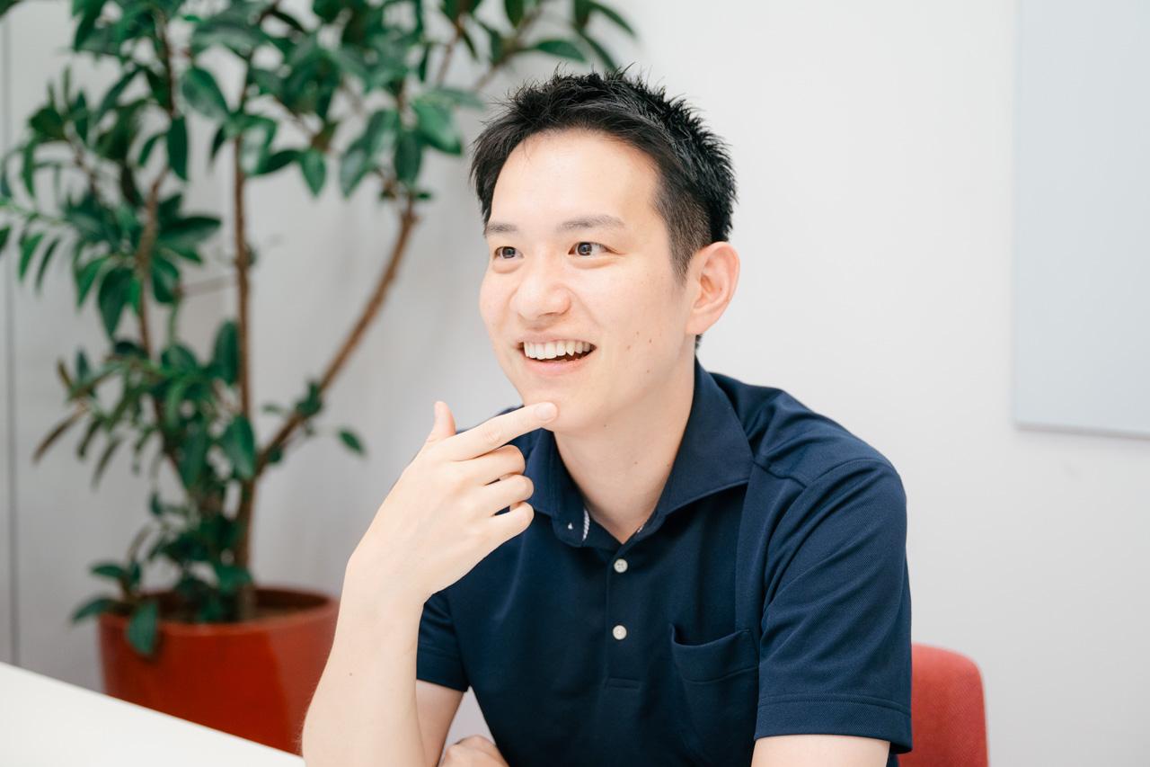 ”自信に満ちた様子で話す深澤さん"