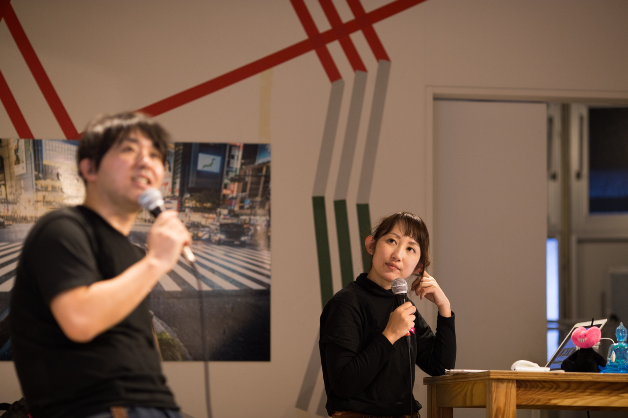 イベント登壇する浜田さん